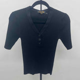 Truth Women's Size S Black Ribbed Sweater