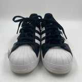 Adidas Junior's Shoe Size 8 Black Solid Sneakers