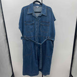 Ophelia Roe Women's Size 18 Blue Solid Dress