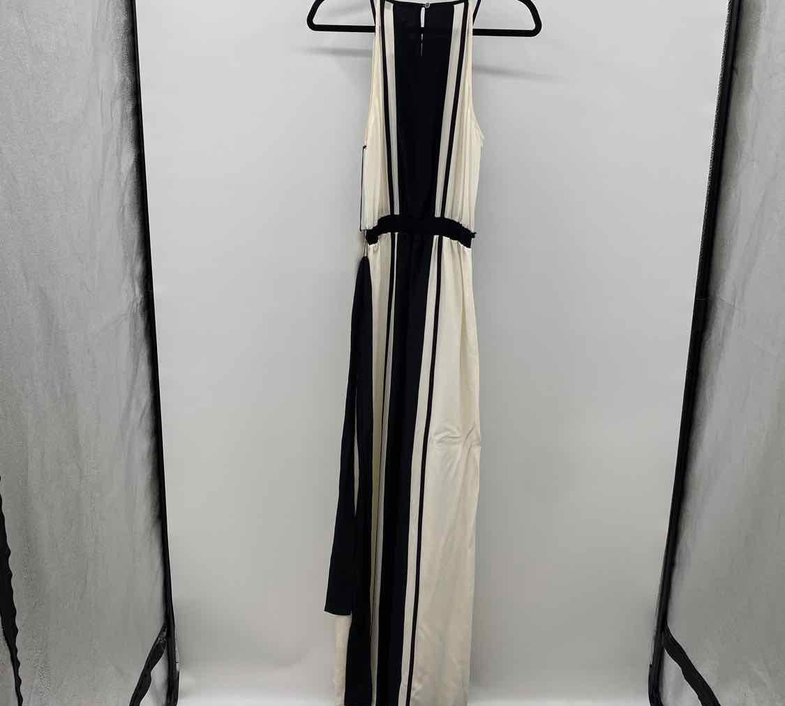 Jay Godfrey Women's Size 8 Black Stripe Dress