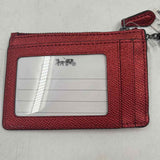 Coach Women's Red New with Tags LUXE Wallet