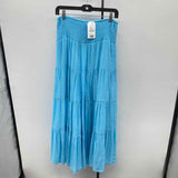 HYFVE HYFVE Women's Size 10 Blue Solid Skirt