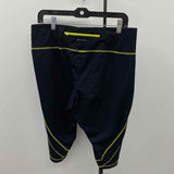 LB Active Women's Size 14 Black Solid Shorts