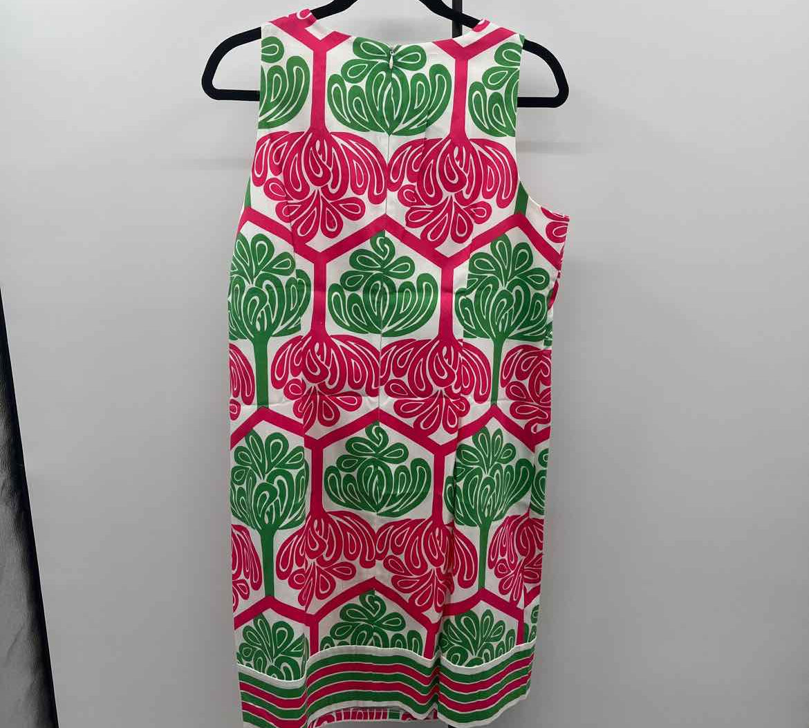 London Times Women's Size 12 Fuschia Floral Dress