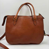 Fossil Women's Caramel Luxe Solid Purse