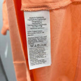 J Crew Women's Size S Peach Solid Short Sleeve Shirt