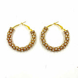 Bon's Designs Women's Gold Earrings