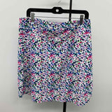 Moteepi Women's Size 16 Multi-Color Floral Skirt