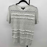 Banana Republic Women's Size M Gray Textured Sweater
