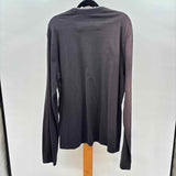 Arrow Men's Size XLT Black Striped Long Sleeve Shirt