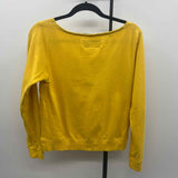 E5 College Classics Women's Size M Yellow Michigan Sweatshirt