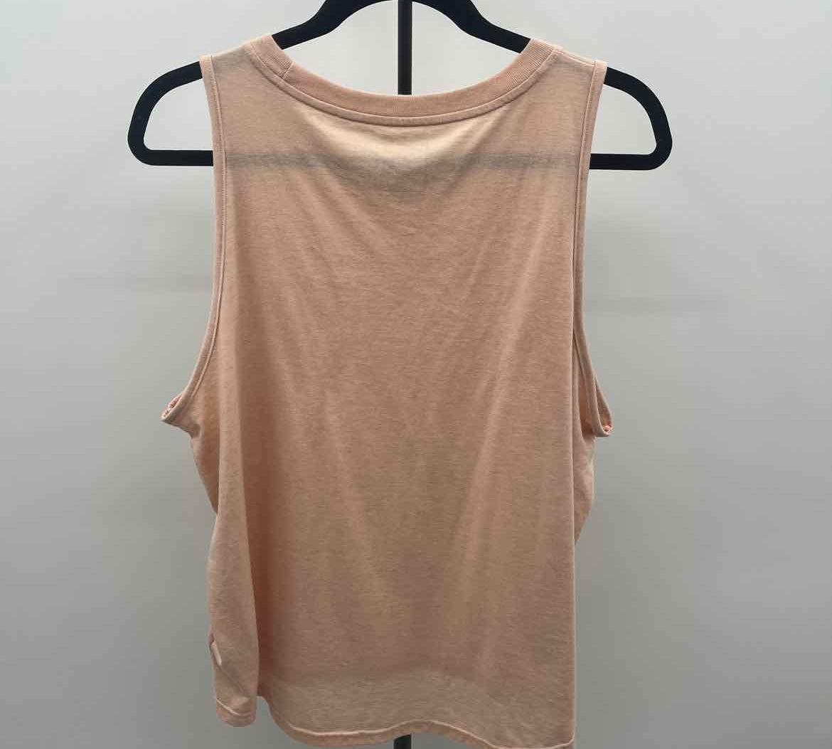 The North Face Women's Size XL Peach Heathered Sleeveless Shirt