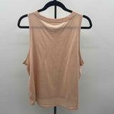 The North Face Women's Size XL Peach Heathered Sleeveless Shirt