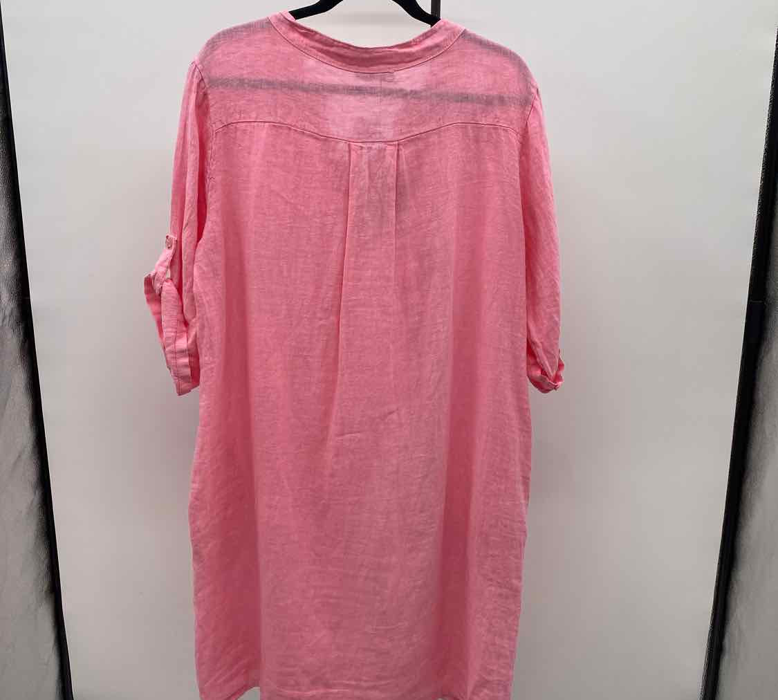 WAUW Women's Size One Size Pink Textured Dress