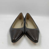Talbots Women's Shoe Size 7 Charcoal Textured Flats