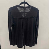 Style & Co. Women's Size XS Baby Blue Embroidered Long Sleeve Shirt