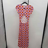olivaceous Women's Size 6 Purple Squares Dress