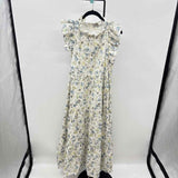 En Saison Women's Size 14 Blue Floral Dress