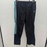 Adidas Women's Size 10 Black Stripe Sweatpants