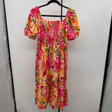 Vince Camuto Women's Size 6 Fuschia Floral Dress