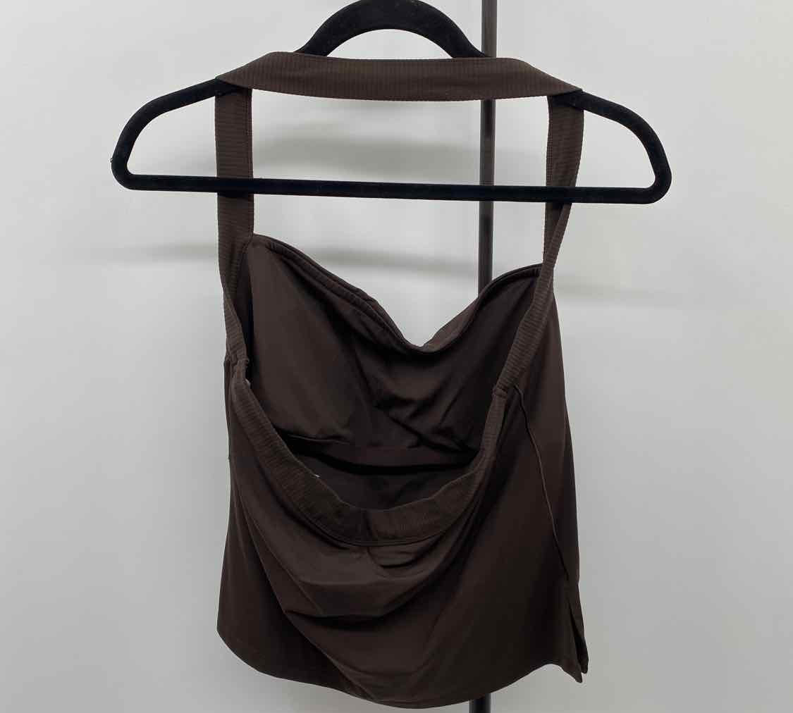 Aerie Junior's Size XL Brown Solid Tank