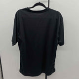 Head Men's Size M Black Solid Short Sleeve Shirt