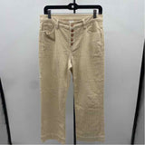 CABI Women's Size 4 Ivory Corduroy Pants