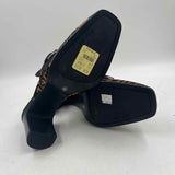 Calvin Klein Women's Shoe Size 7.5 Brown Abstract Mules