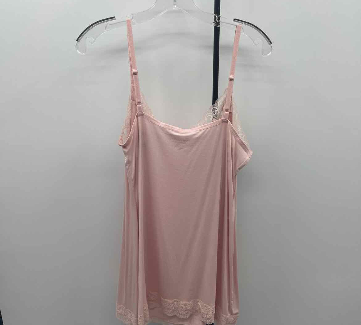 Lane Bryant Women's Size L Pink Lace Tank