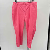 Talbots Women's Size 14W Pink Solid Pants