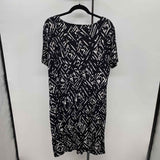 Roz & Ali Women's Size 18 Black Solid Dress