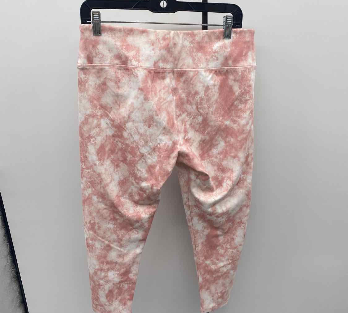 Jockey Women's Size 14 Peach Tie Dye Leggings