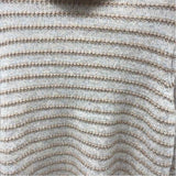 Tahari Women's Size L Beige Textured Sweater
