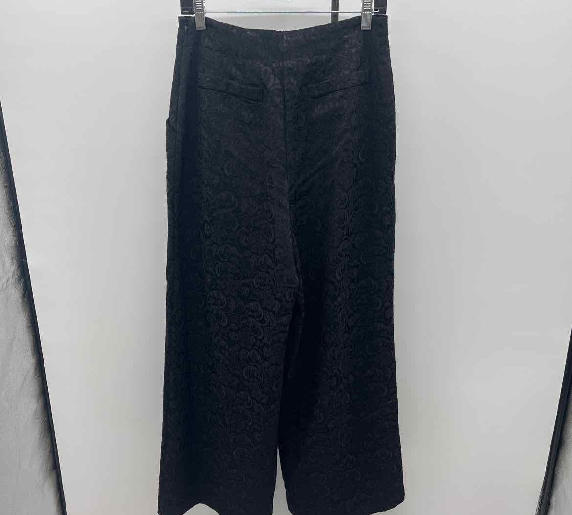 Eva Franco Junior's Size 8 Black Textured Pants