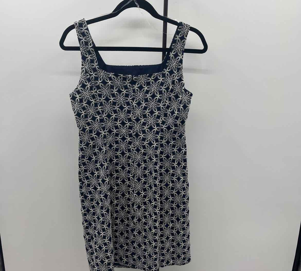Tyler Boe Women's Size 4 Navy Floral Dress