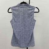 Greg Norman Women's Size S Navy Umbrella Sleeveless Shirt