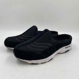 Easy Spirit Women's Shoe Size 9.5 Black Textured Mules