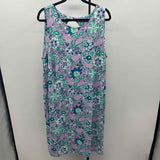Talbots Women's Size 20 Lavender Floral Dress