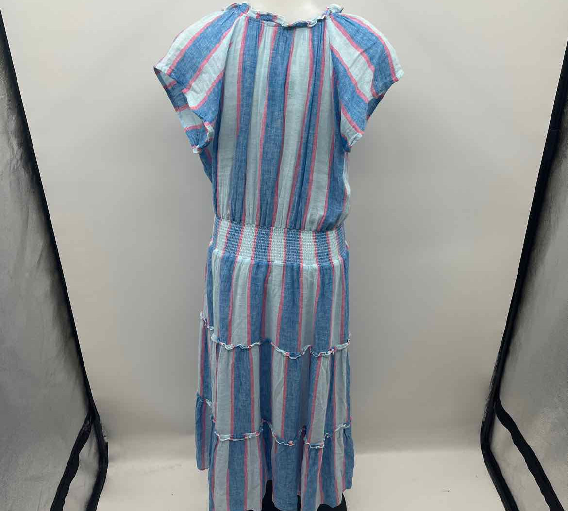 Rails Women's Size S Blue Stripe Dress
