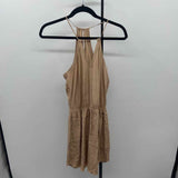 Rory Beca Women's Size 2 Tan Solid Dress