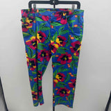 Ralph Lauren Women's Size 12 Purple Floral Capris
