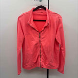 Fresh Produce Women's Size XL Peach Solid Jacket