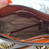 Michael Kors Women's Brown Luxe Signature Purse