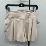 Yogalicious Women's Size 10 Beige Solid Shorts