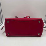 Michael Kors Women's Red Luxe Toile Purse