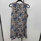 Michael Kors Women's Size 14 Black Floral Dress