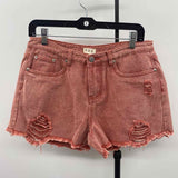 POL Women's Size 14 Red Distressed Shorts