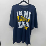 Gildan Women's Size 3X Navy Michigan T-Shirt