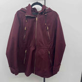 Marc New York Women's Size L maroon wine Coat