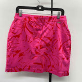 Rafaella Women's Size 6 Pink Floral Skirt